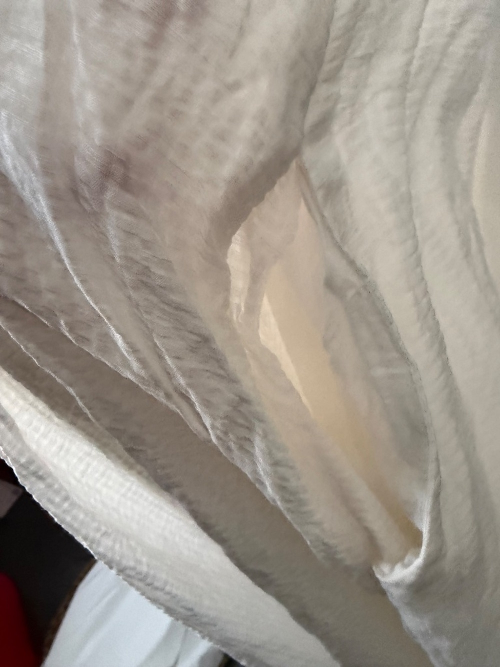 Banana Republic White Linen-Silk Cut-Out Maxi Dress Sz XL - Picture 8 of 9